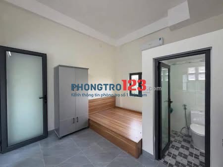 Căn hộ mi ni mới, nội thất mới, đường 7,5m sau bến xe TTTP.