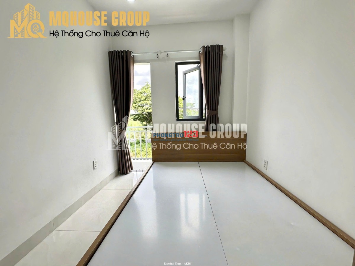  Studio hiện đại, rộng rãi và ngập tràn ánh sáng tự nhiên. Nội thất cơ bản đầy đủ, có bếp riêng.
