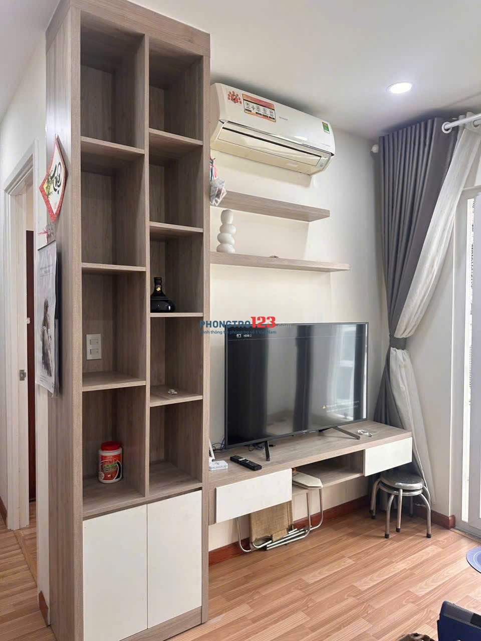 Chung cư M-one, Nguyễn Bỉnh Khiêm, GV: 70m2, 2p ngủ, full NT, 14triệu