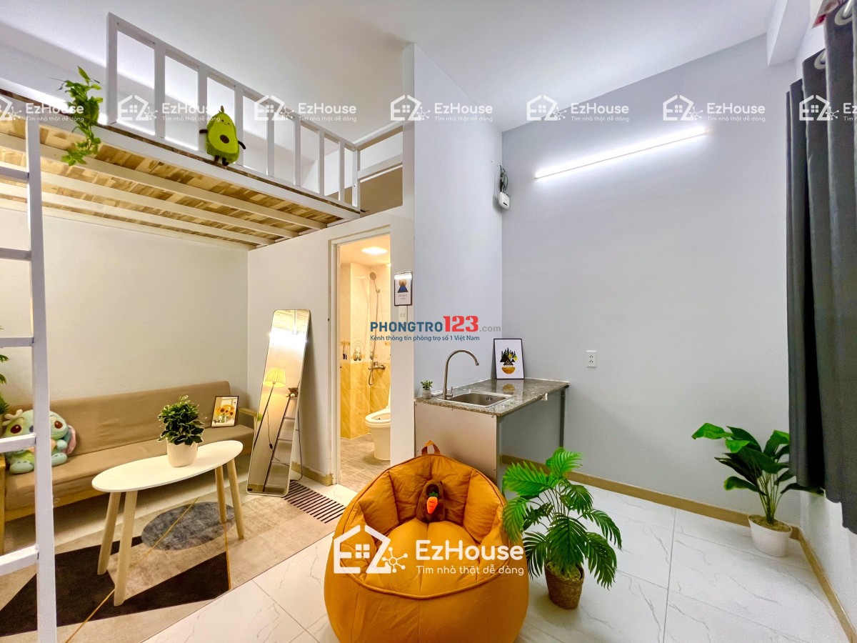 Cho thuê phòng rộng - sạch sẽ - ở 2-3 người - có thang máy - có nội thất