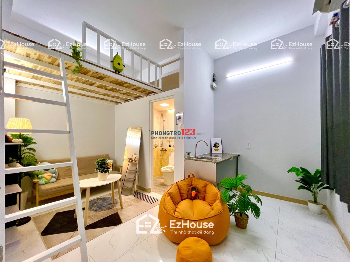 Cho thuê phòng rộng - sạch sẽ - ở 2-3 người - có thang máy - có nội thất