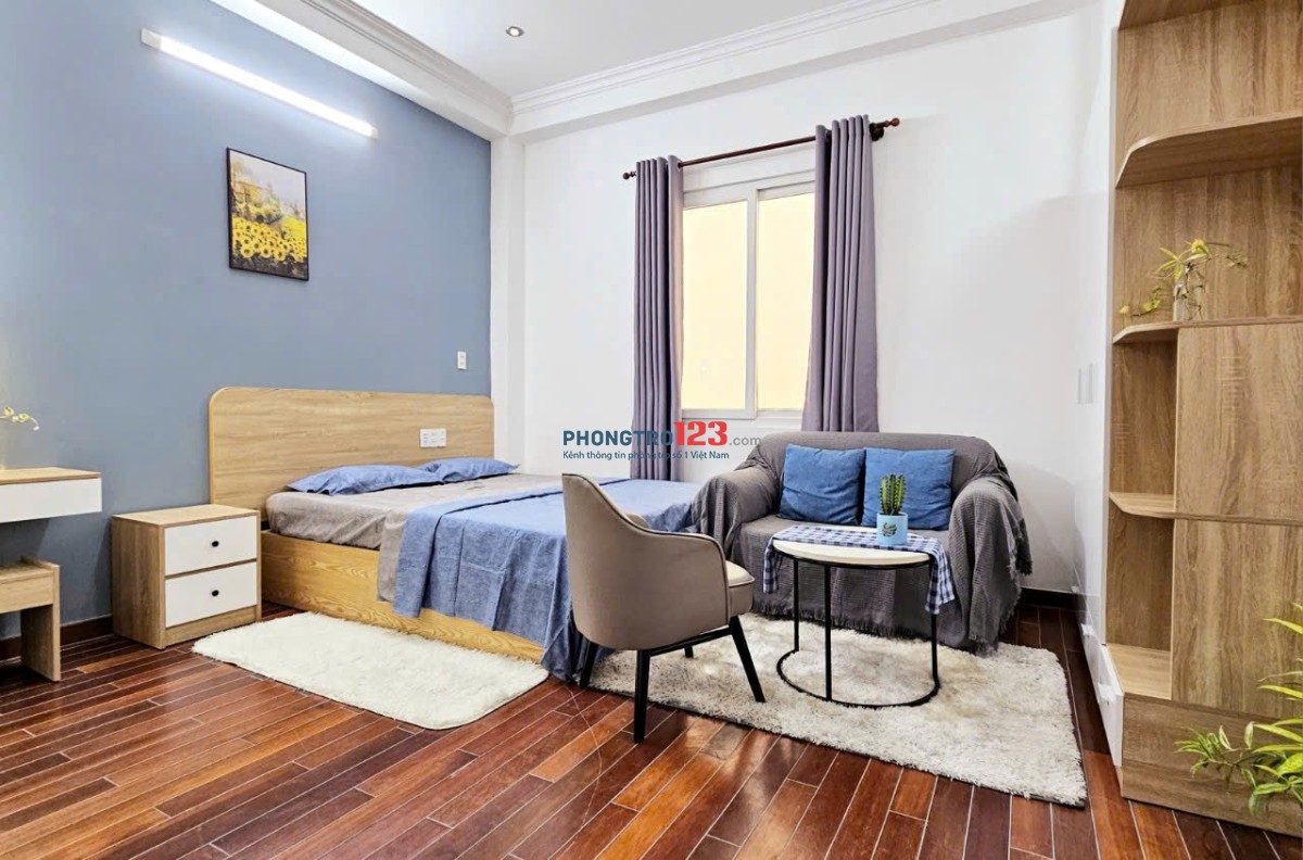 THUÊ CĂN HỘ 1PN TÁCH BẾP PHÒNG THOÁNG – GẦN QUẬN 1 | LÊ VĂN SỸ 