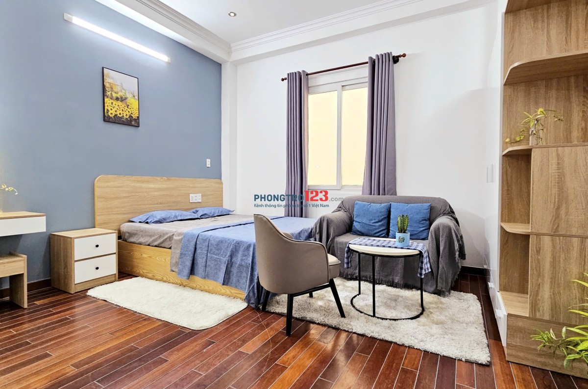  THUÊ CĂN HỘ 1PN TÁCH BẾP PHÒNG THOÁNG – GẦN QUẬN 1 | LÊ VĂN SỸ 
