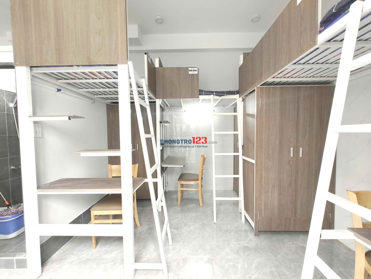 KTX MỚI TOANH, HIỆN ĐẠI NGAY PHẠM NGŨ LÃO CHỈ 2TR1, FREE NGAY NỬA THÁNG ĐẦU TIÊN CHO KHÁCH THUÊ