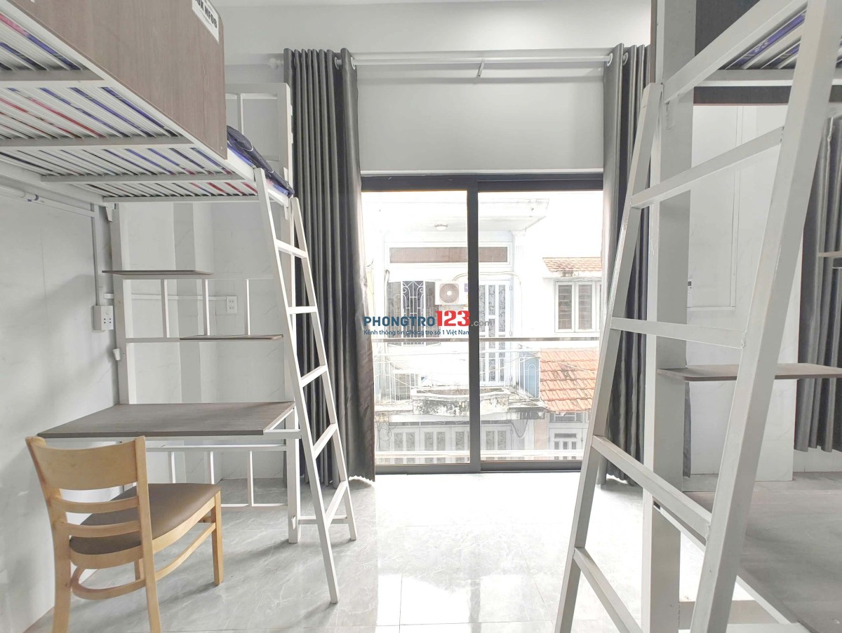 KTX MỚI TOANH, HIỆN ĐẠI NGAY PHẠM NGŨ LÃO CHỈ 2TR1, FREE NGAY NỬA THÁNG ĐẦU TIÊN CHO KHÁCH THUÊ