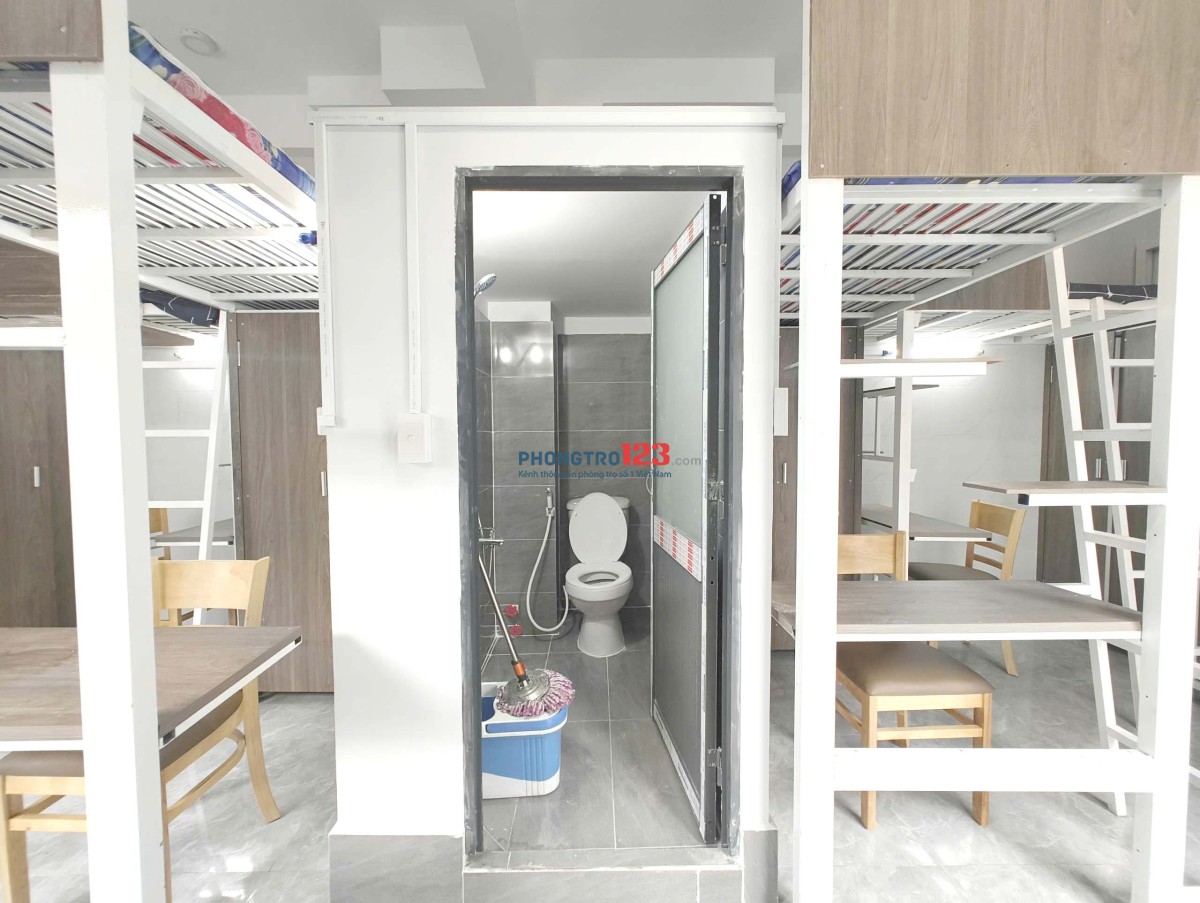 KTX MỚI TOANH, HIỆN ĐẠI NGAY PHẠM NGŨ LÃO CHỈ 2TR1, FREE NGAY NỬA THÁNG ĐẦU TIÊN CHO KHÁCH THUÊ