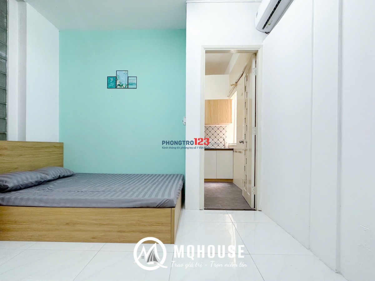 Căn hộ 1 PN tách bếp đủ nội thất siêu đẹp, 71 Hồ Bá Kiện Q.10 ( Gần Cư xá Bắc Hải, CV Lê Thị Riêng)