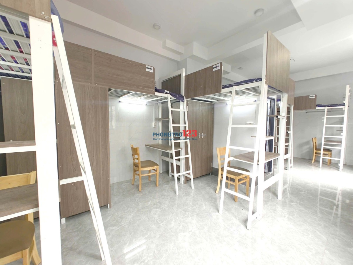 KTX MỚI TOANH, HIỆN ĐẠI NGAY PHẠM NGŨ LÃO CHỈ 2TR1, FREE NGAY NỬA THÁNG ĐẦU TIÊN CHO KHÁCH THUÊ