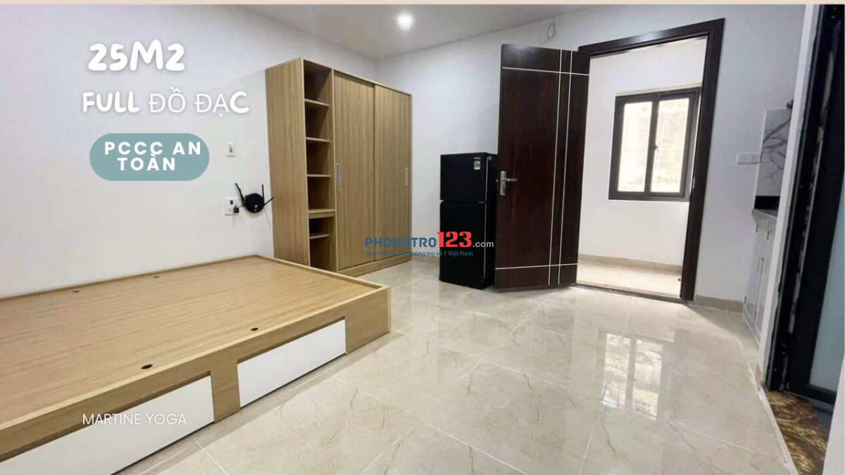 Cho thuê phòng trọ ngõ 43 Chùa Bộc full đồ, nhà mới thoáng mát , pccc đầy đủ