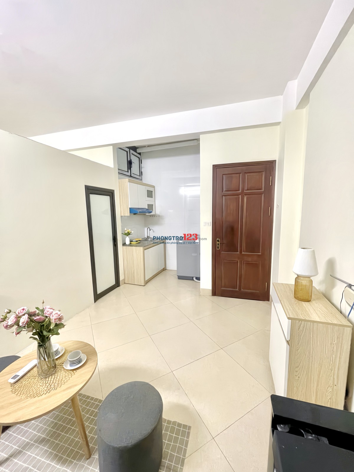Cho thuê 1N1K Full đồ a-z tại 204 Trần Duy Hưng, Gần Big C Thăng Long