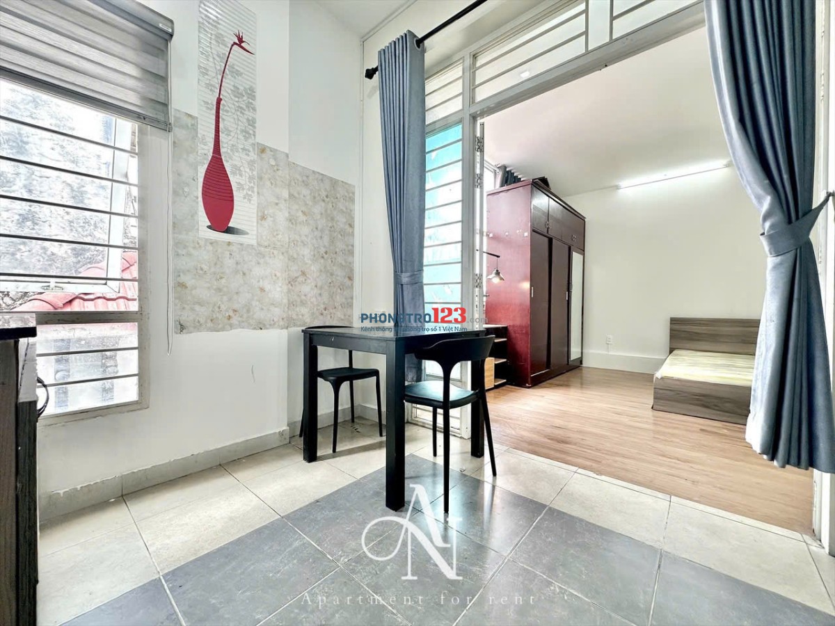 Căn hộ mini rộng rãi ngay Cô Bắc, Phú Nhuận - Cửa sổ lớn thoáng mát, ở 2-3 người thoải mái