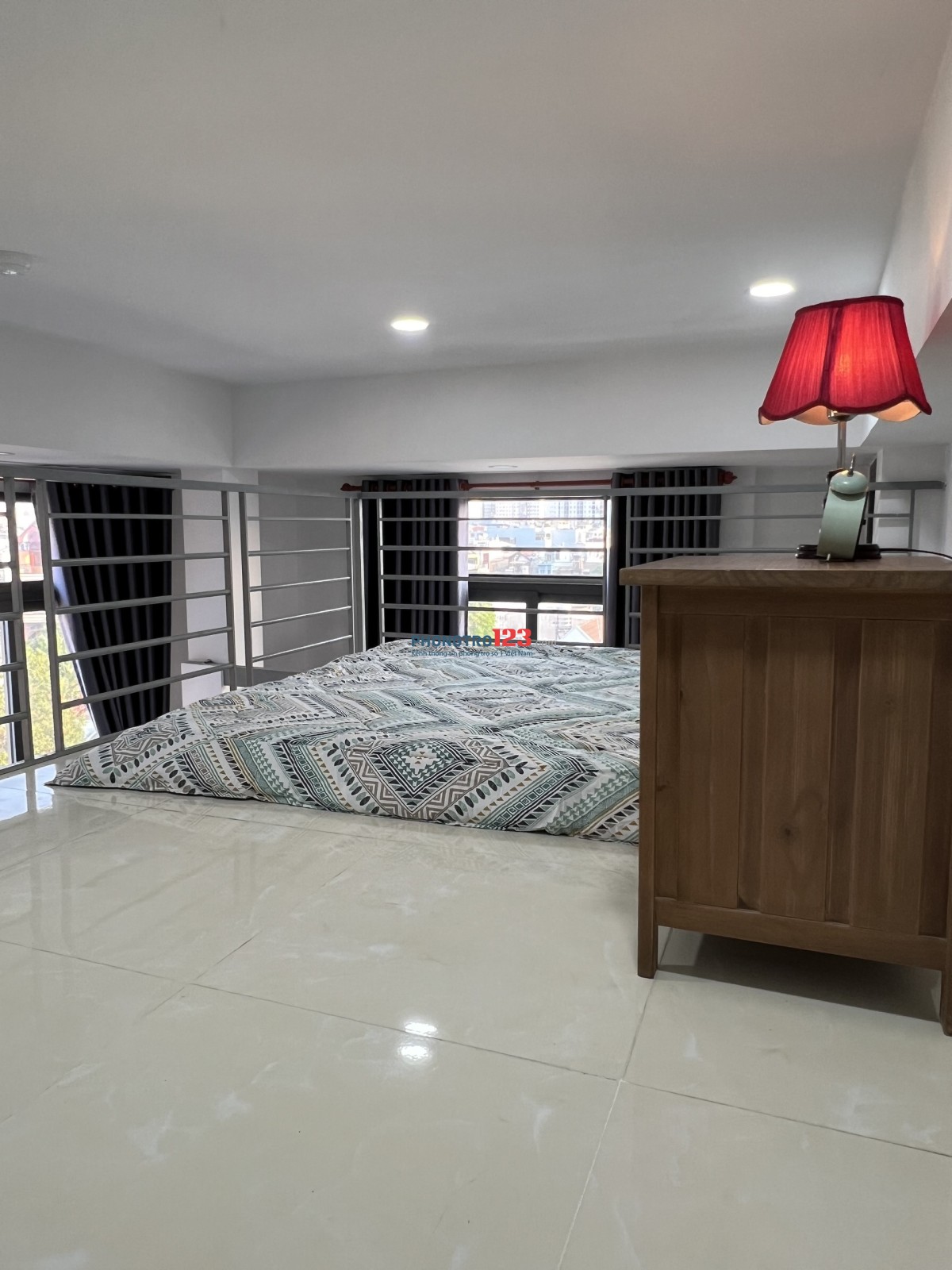 Cho Thuê Phòng Gác Cao Ban Công Full Nội Thất Ngay Lê Văn Sỹ - Vòng Xoay Lăng Cha Cả - Tân Bình