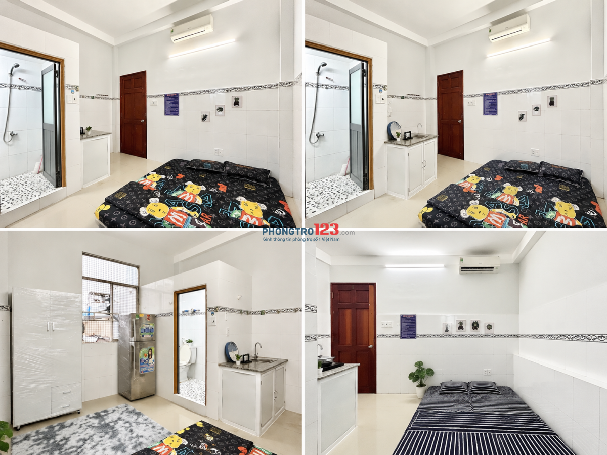 Phòng mới 100% - Hỗ trợ giảm cọc - Lì xì 500k - sát Bến Xe Miền Tây,Aeon Tên Lửa - Chỉ từ 2tr9/tháng