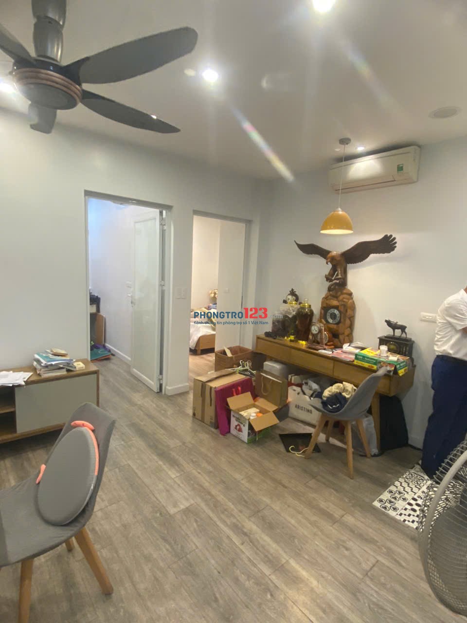 Cho thuê Căn hộ dịch vụ 2N,1K siêu rộng Full đồ tại Ngõ 120 Đào Tấn, Ba Đình. Chỉ 10tr