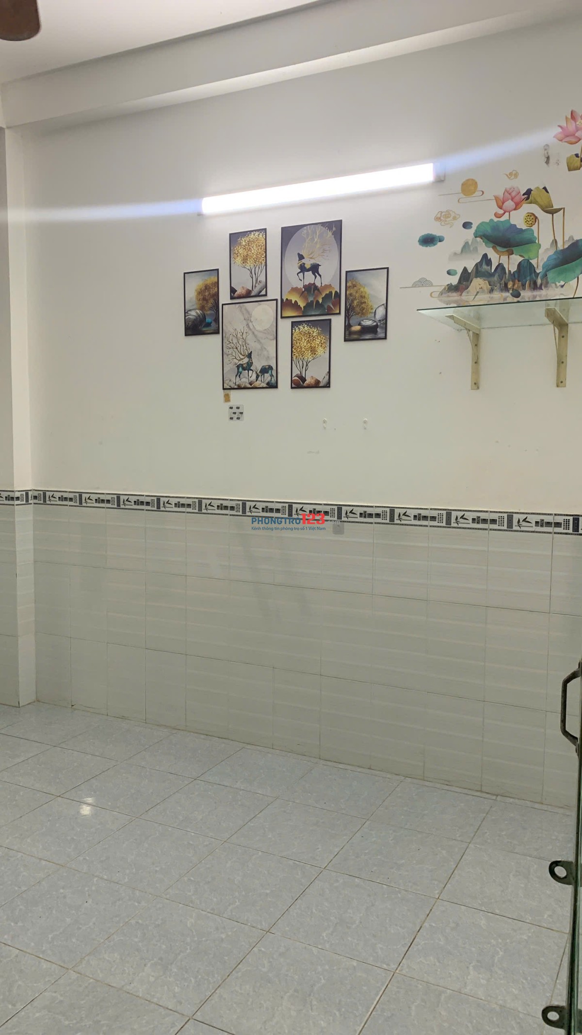 Phòng trọ cho thuê, có gác, máy giặt, máy lạnh ở đường Lê Trọng Tấn, Tây Thạnh, Tân Phú
