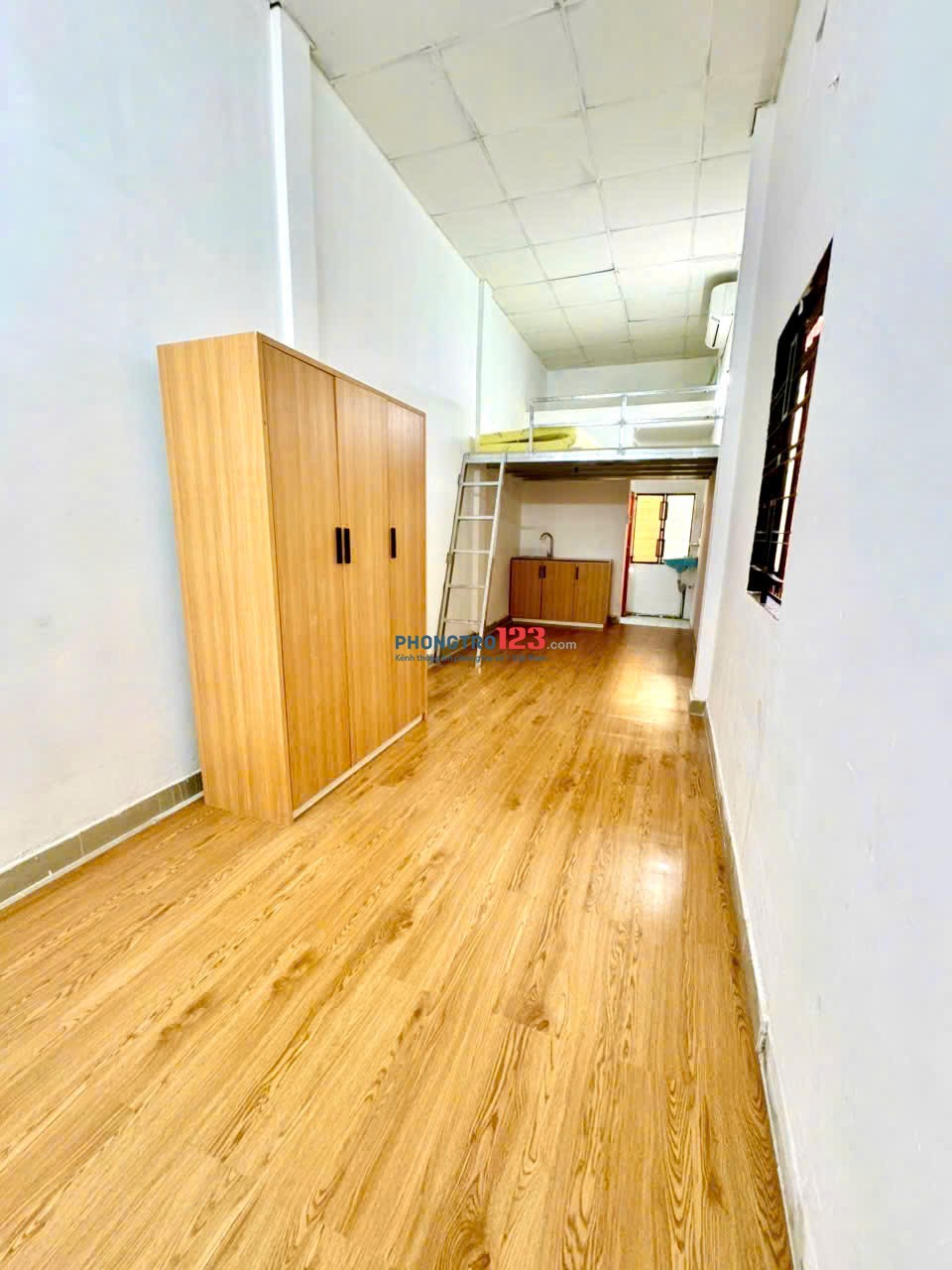 Cho Thuê Phòng có gác rộng 40m2 5' qua Đại học kinh tế - ĐH Hoa Sen - ĐH Kiến Trúc - Đh Bách Khoa