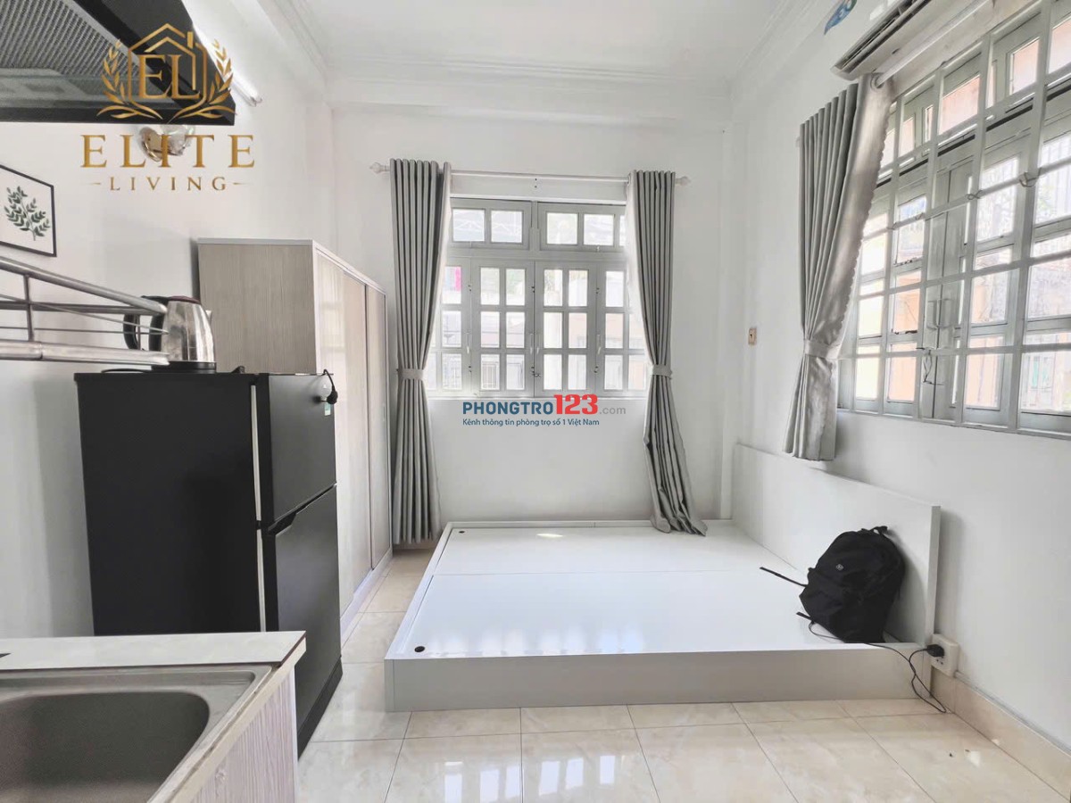 Cho thuê phòng cửa sổ full nội thất gần đại học kinh tế - đh sài gòn - đh khoa học tự nhiên