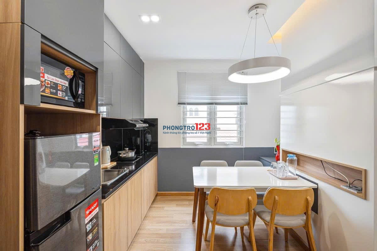 Cho thuê Căn hộ dịch vụ 1PN Nguyễn Bỉnh Khiêm Full nội thất cao cấp tại Quận 1 giá 12tr500