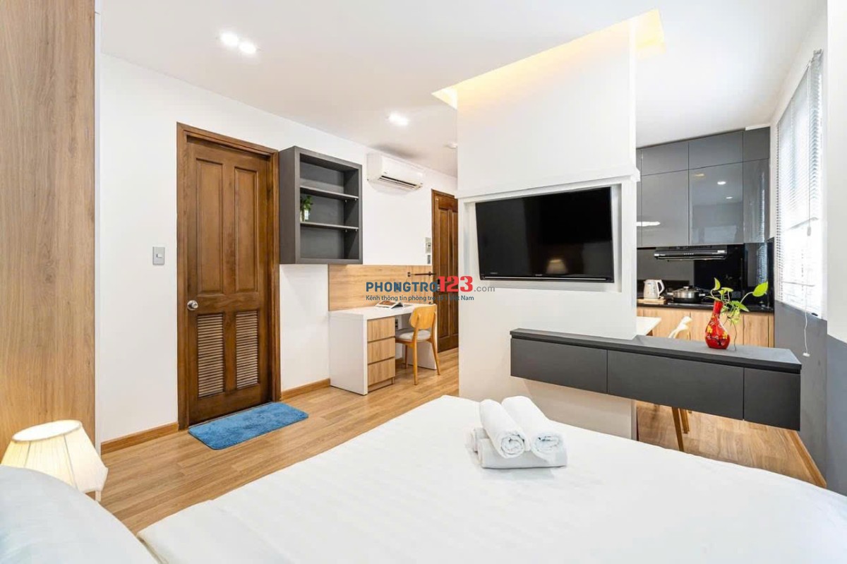 Cho thuê Căn hộ dịch vụ 1PN Nguyễn Bỉnh Khiêm Full nội thất cao cấp tại Quận 1 giá 12tr500
