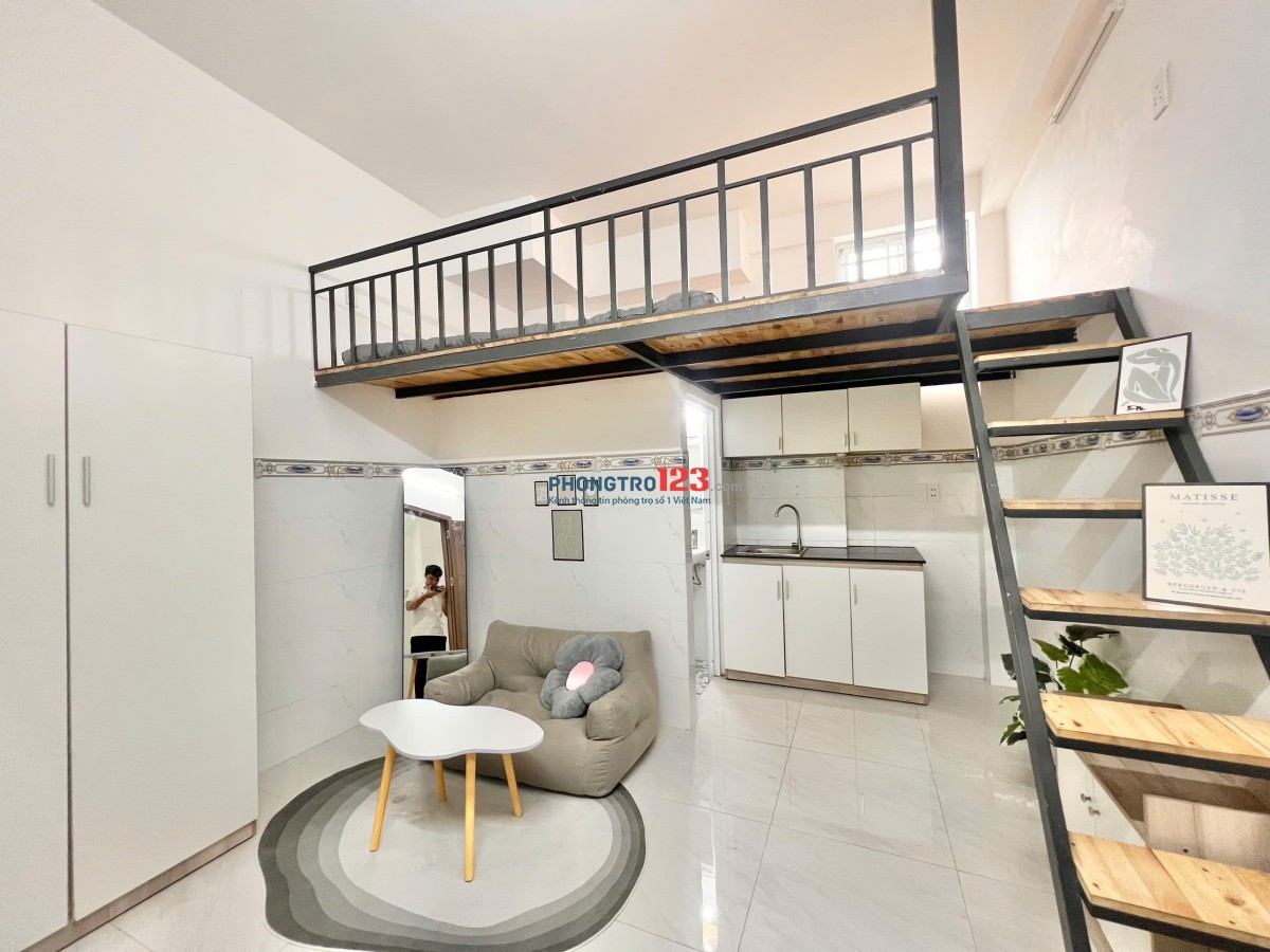 Cho Thuê Phòng Có Gác Full Nội Thất