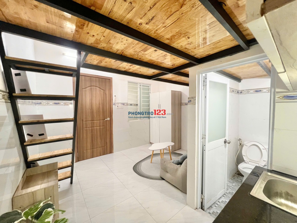 Cho Thuê Phòng Có Gác Full Nội Thất