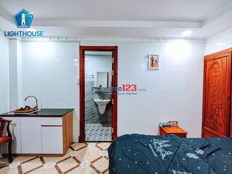 CĂN STUDIO FULL NỘI THẤT NGAY CẦU VƯỢT BA THÁNG HAI - QUẬN 10