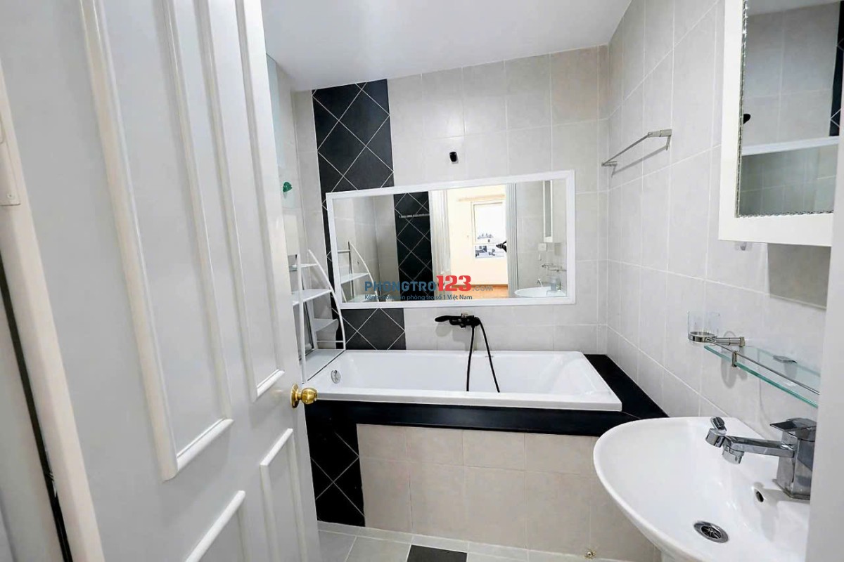 Chung cư Mỹ Vinh, Q3: Căn 86m2, 2p ngủ, giá 15.5tr/tháng