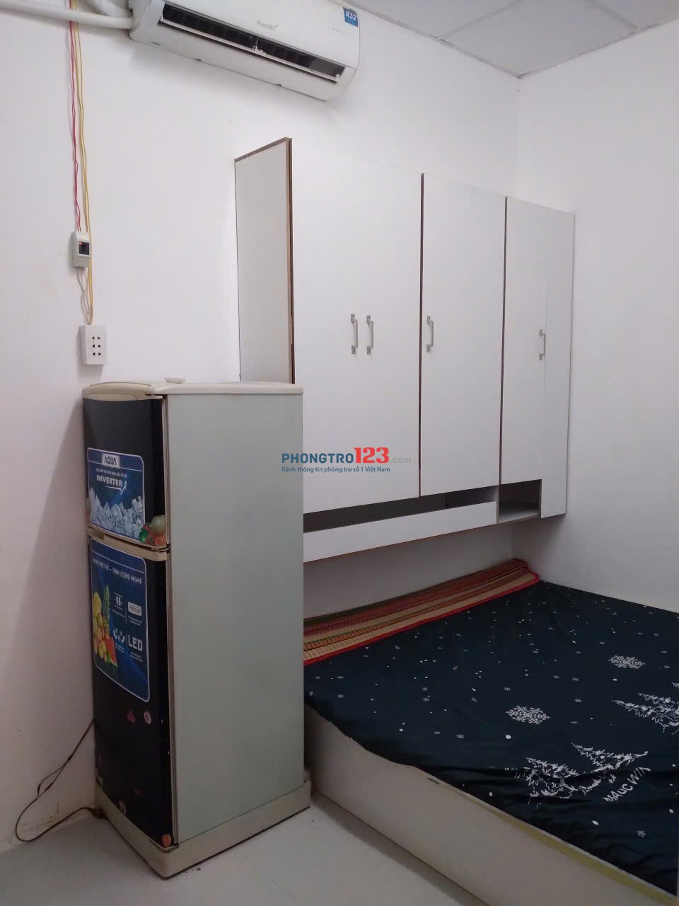CHO THUÊ PHÒNG ĐƠN 1/2 NGƯỜI Ở 2,6 TR PHÒNG ĐÔI 6,,3 TR