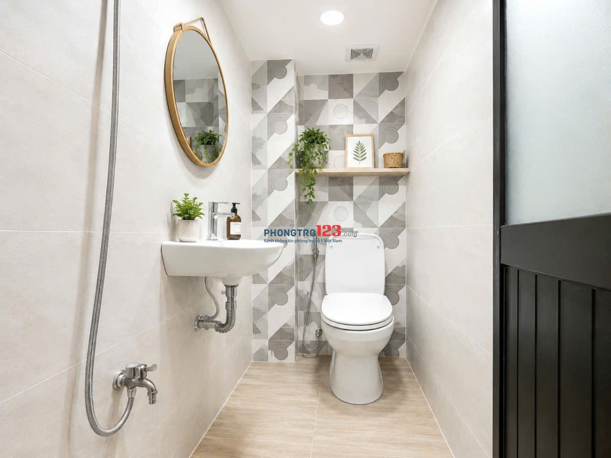 Phòng trọ thoáng mát, ngập ánh sáng. Giờ giấc tự do