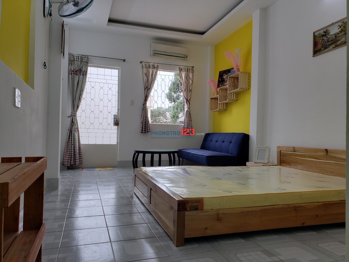 Phòng 45m2, full nội thất, đường Nguyễn Trãi, P9 cũ, Q5, 5tr7/ tháng