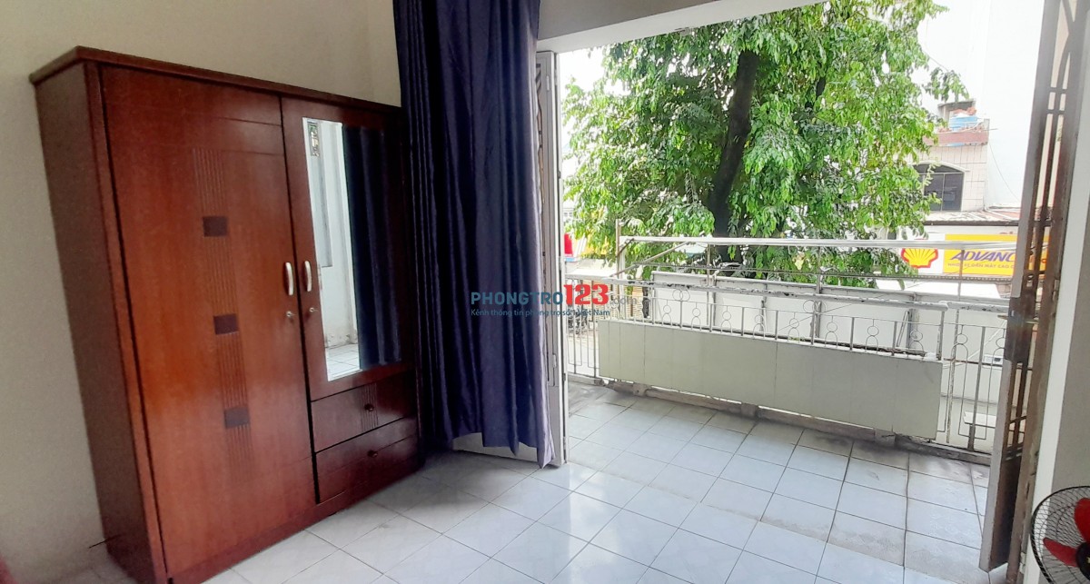 Phòng đôi, gồm 2 phòng, có ban công, ngay lầu 1, lối riêng, giờ tự do - Nguyễn Thái Sơn, Gò Vấp