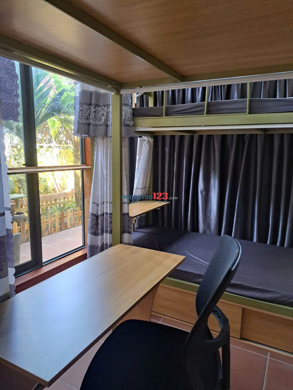 KTX mini duplex như Homestay Hóc Môn - Gần ĐH GTVT, HUFLIT - Giảm 20% Giá Từ 1Tr5