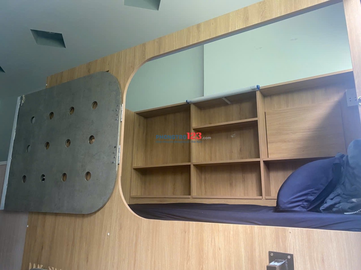 Sleep Box Giá Hạt Dẻ Tại Xô Viết Nghệ Tĩnh, Bình Thạnh – Gần UTH, FTU, HUTECH Chỉ Từ 1,9 Triệu/Tháng