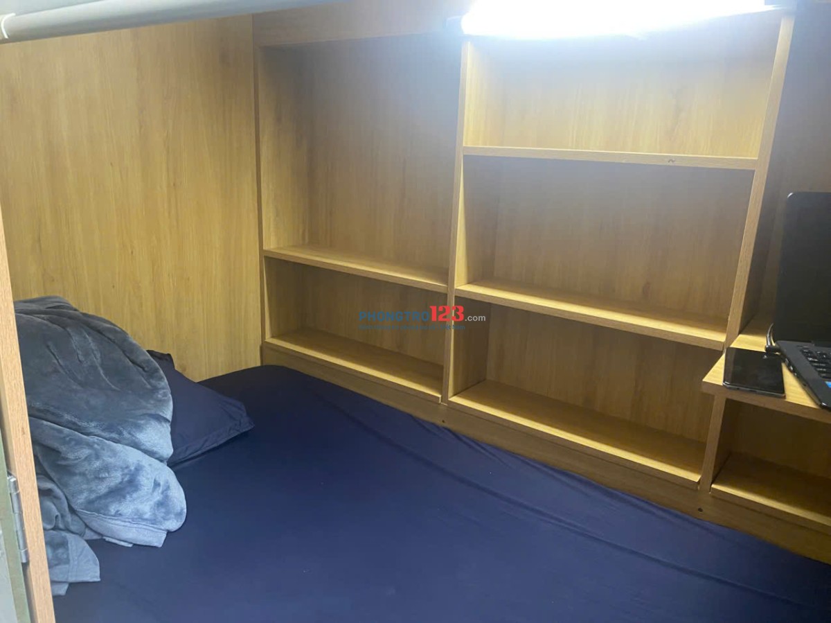 Sleep Box Giá Hạt Dẻ Tại Xô Viết Nghệ Tĩnh, Bình Thạnh – Gần UTH, FTU, HUTECH Chỉ Từ 1,9 Triệu/Tháng