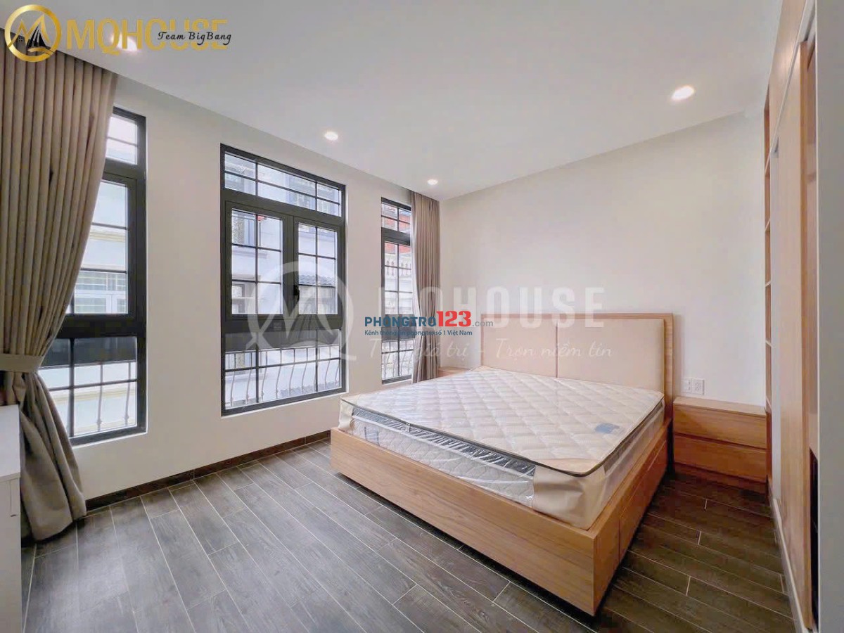 Cho thuê căn hộ 1PN cao cấp, máy giặt riêng - Nơ Trang Long, Bình Thạnh gần Quận 1, 3 và Phú Nhuận