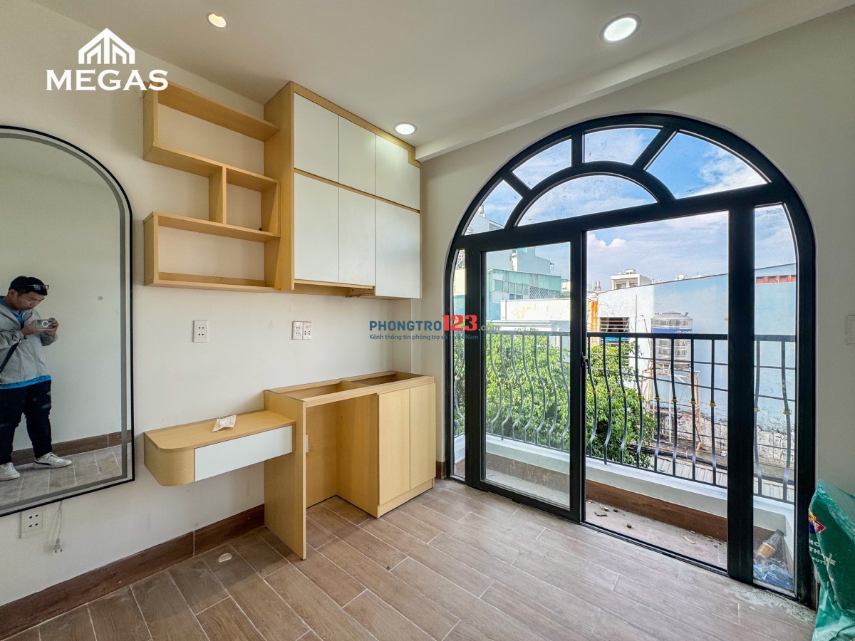 STUDIO MỚI XÂY 100% - THANG MÁY, FULL NỘI THẤT NGAY CHỢ THẠCH ĐÀ