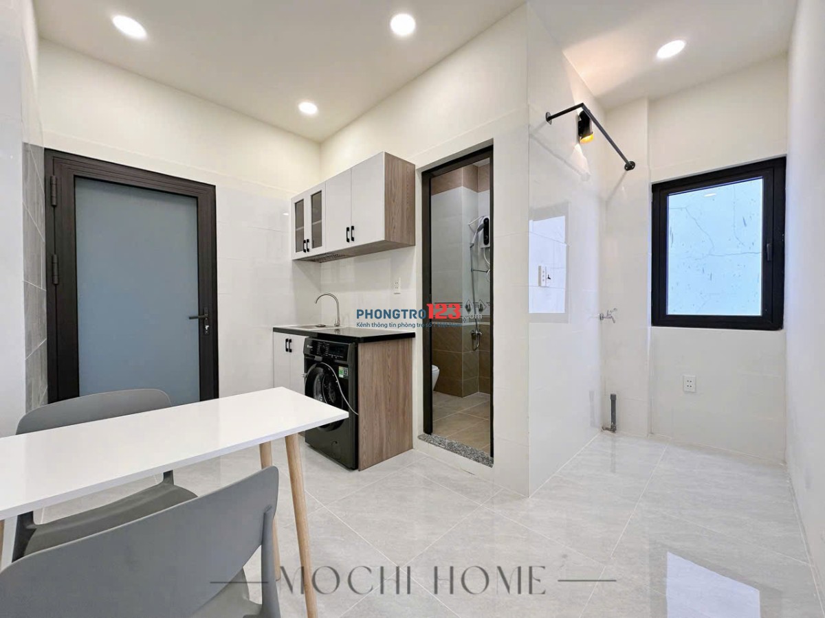 Cho thuê căn hộ 1PN cao cấp, máy giặt riêng - Nơ Trang Long, Bình Thạnh gần Quận 1, 3 và Phú Nhuận