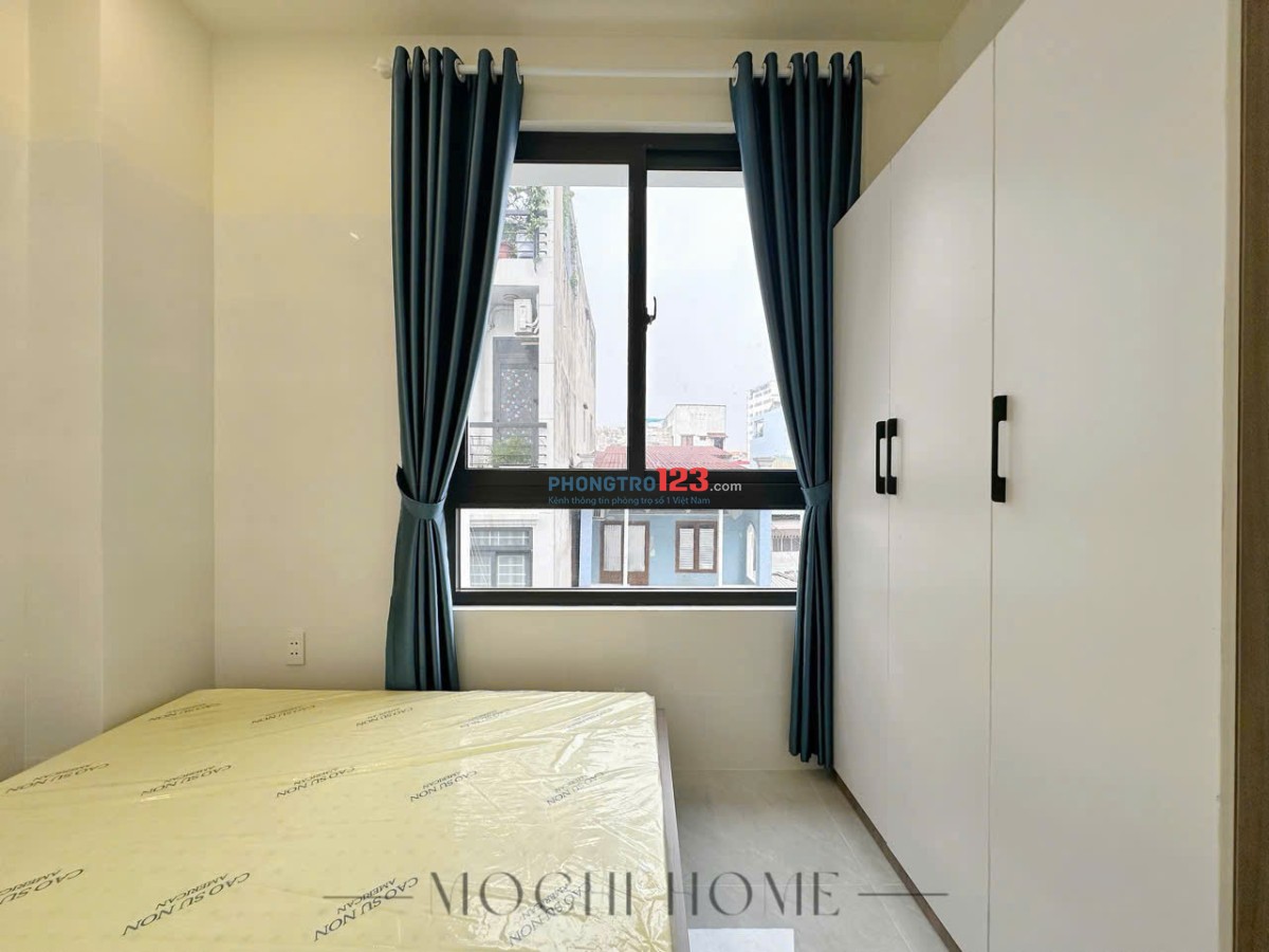 Cho thuê căn hộ 1PN cao cấp, máy giặt riêng - Nơ Trang Long, Bình Thạnh gần Quận 1, 3 và Phú Nhuận