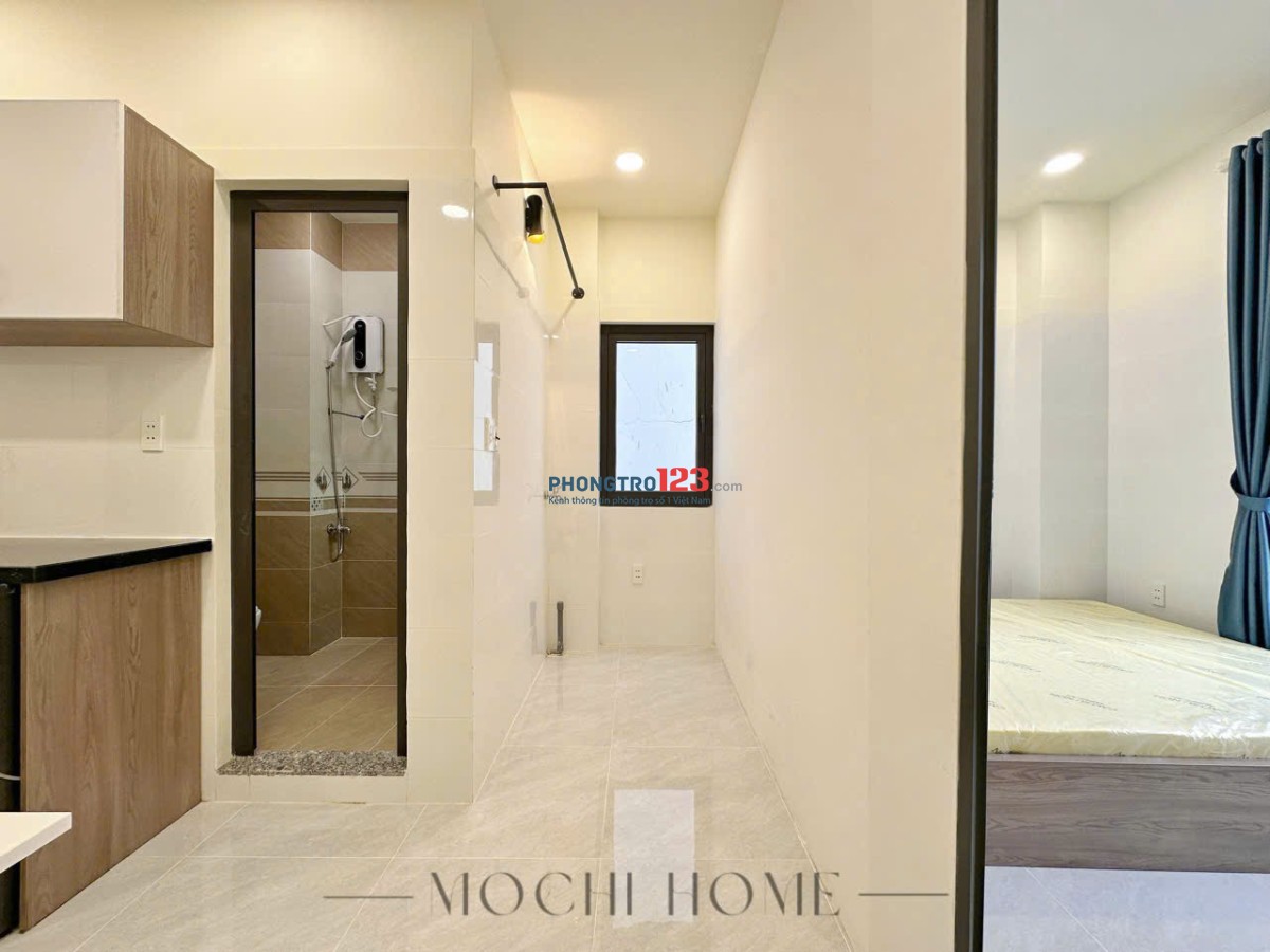 Cho thuê căn hộ 1PN cao cấp, máy giặt riêng - Nơ Trang Long, Bình Thạnh gần Quận 1, 3 và Phú Nhuận