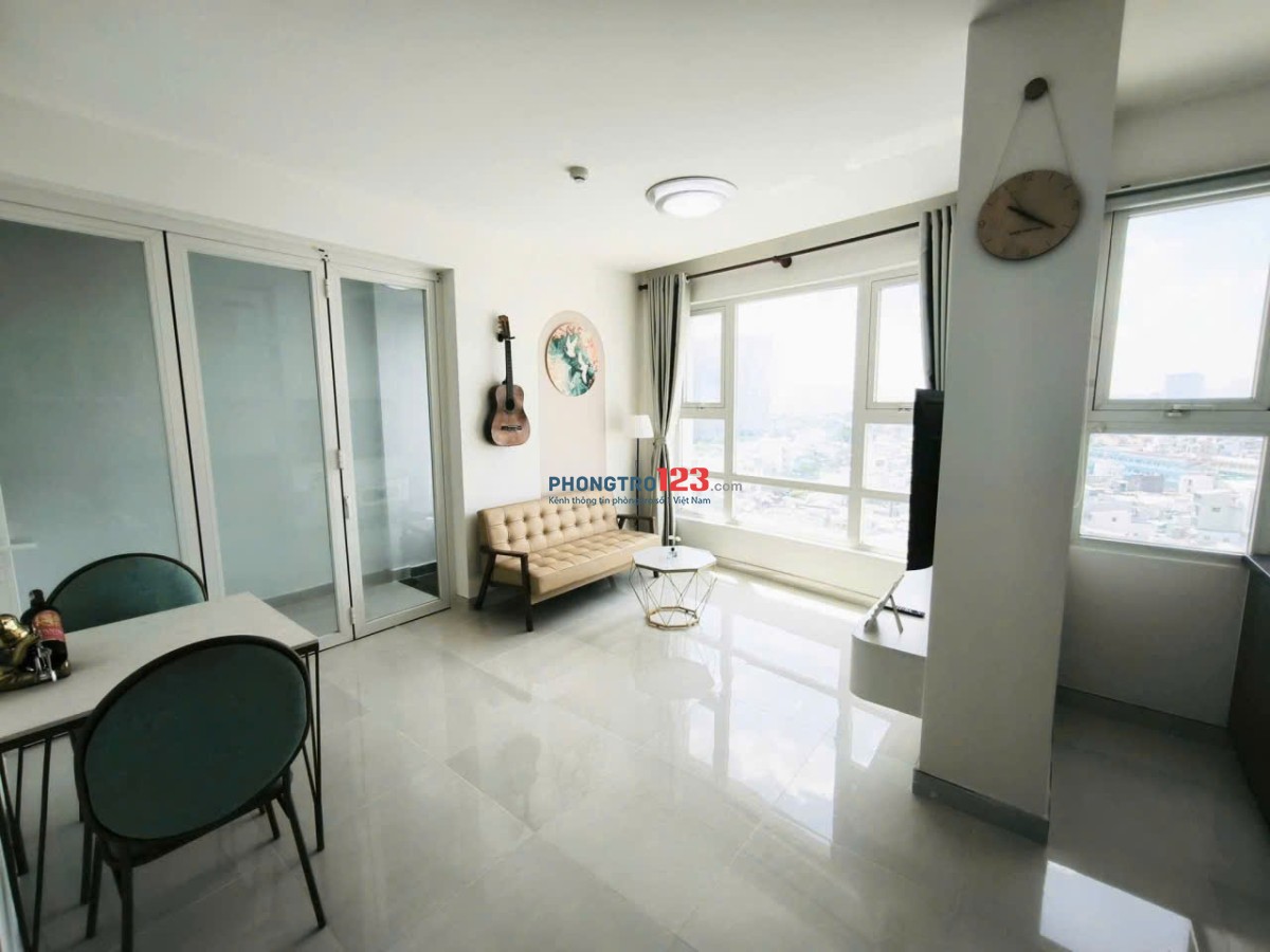 Cho thuê CC Hà Đô, Phan Văn Trị, GV: 2p ngủ, full NT mới, 10 triệu/th