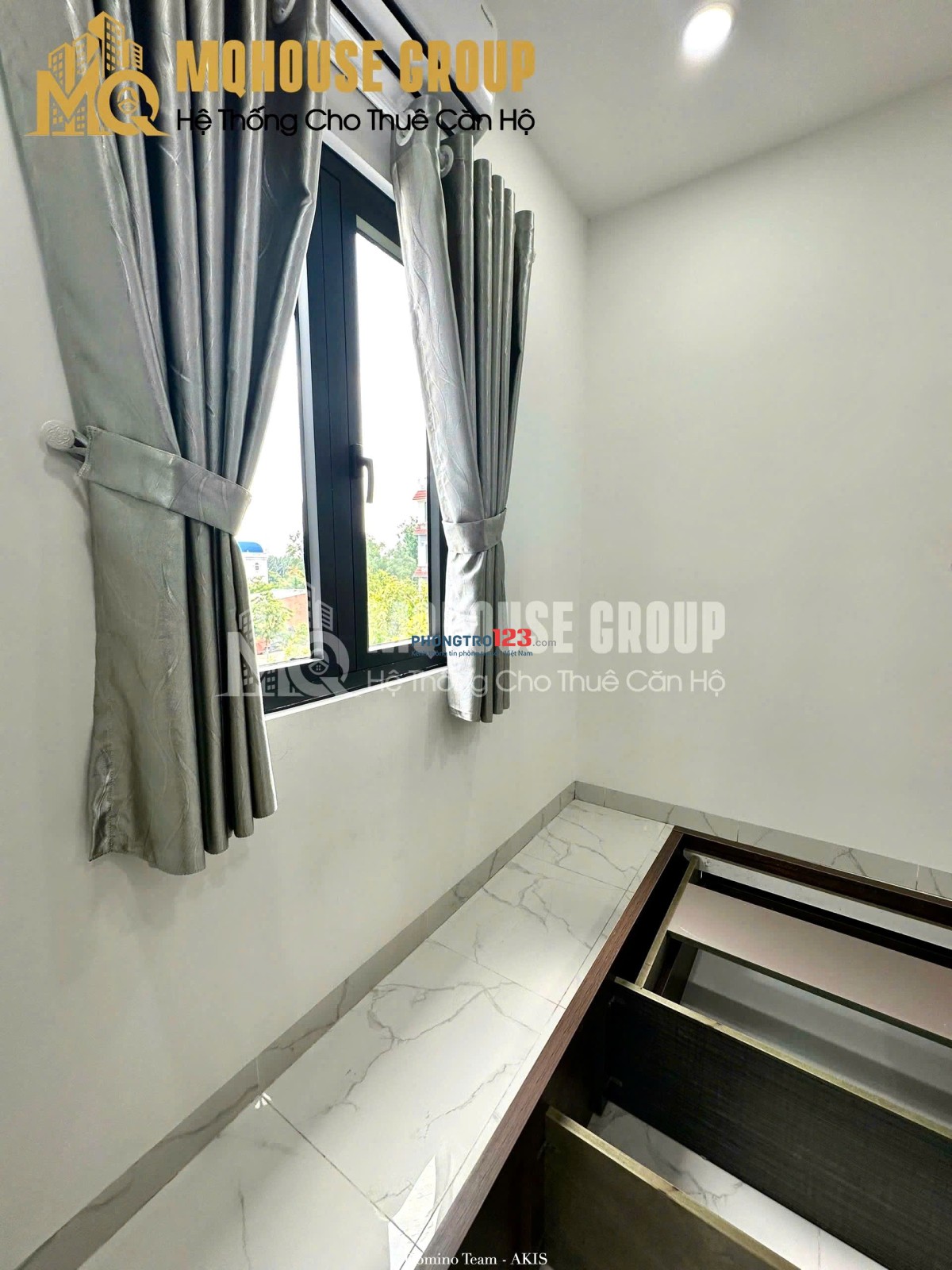 Trống sẵn căn 1 phòng ngủ, Thoáng mát sạch sẽ tại Cát Lái.
