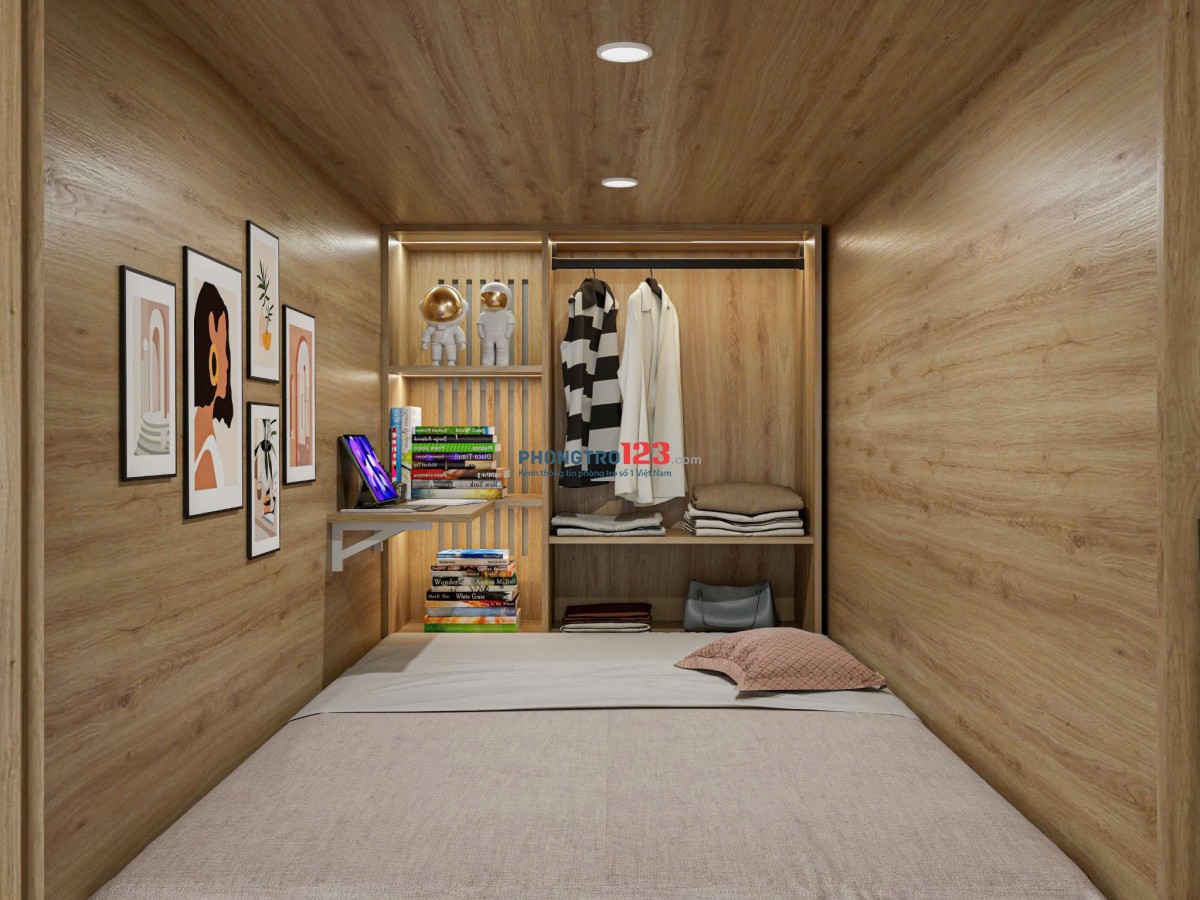 SleepBox Mini Cho Thuê Siêu Đẹp Ngay Bình Thạnh – Gần Đại Học Ngoại Thương 300m Giá Chỉ Từ 1.900.000