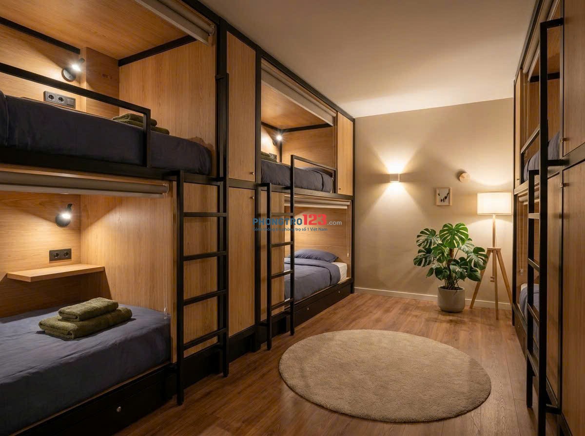 KTX Cao Cấp Sleepbox Full Tiện Nghi Dọn Vào Ở Ngay Tại Tân Bình Chỉ Từ 1.500.000đ/Tháng