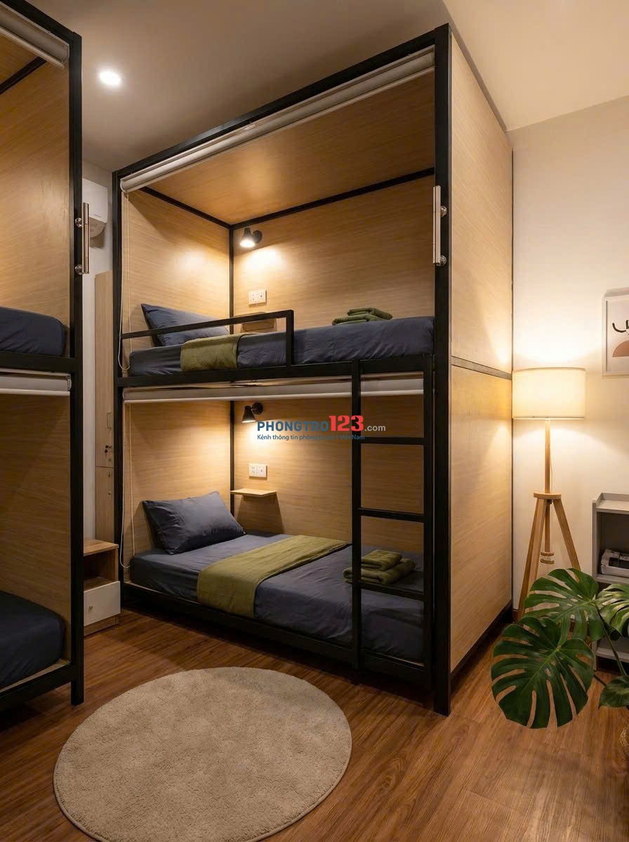 KTX Cao Cấp Sleepbox Full Tiện Nghi Dọn Vào Ở Ngay Tại Tân Bình Chỉ Từ 1.500.000đ/Tháng