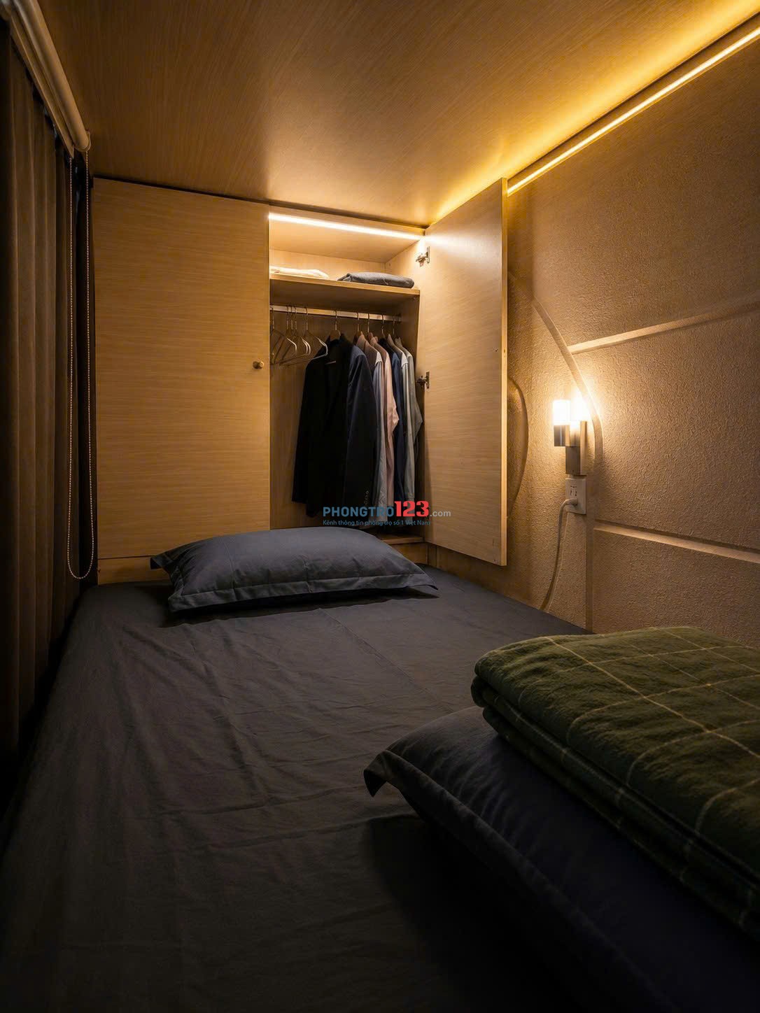 KTX Cao Cấp Sleepbox Full Tiện Nghi Dọn Vào Ở Ngay Tại Tân Bình Chỉ Từ 1.500.000đ/Tháng