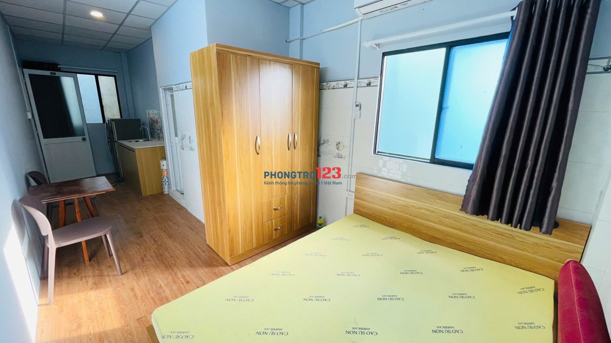 Phòng trọ cho thuê full nội thất tại Tôn Đản Quận 4