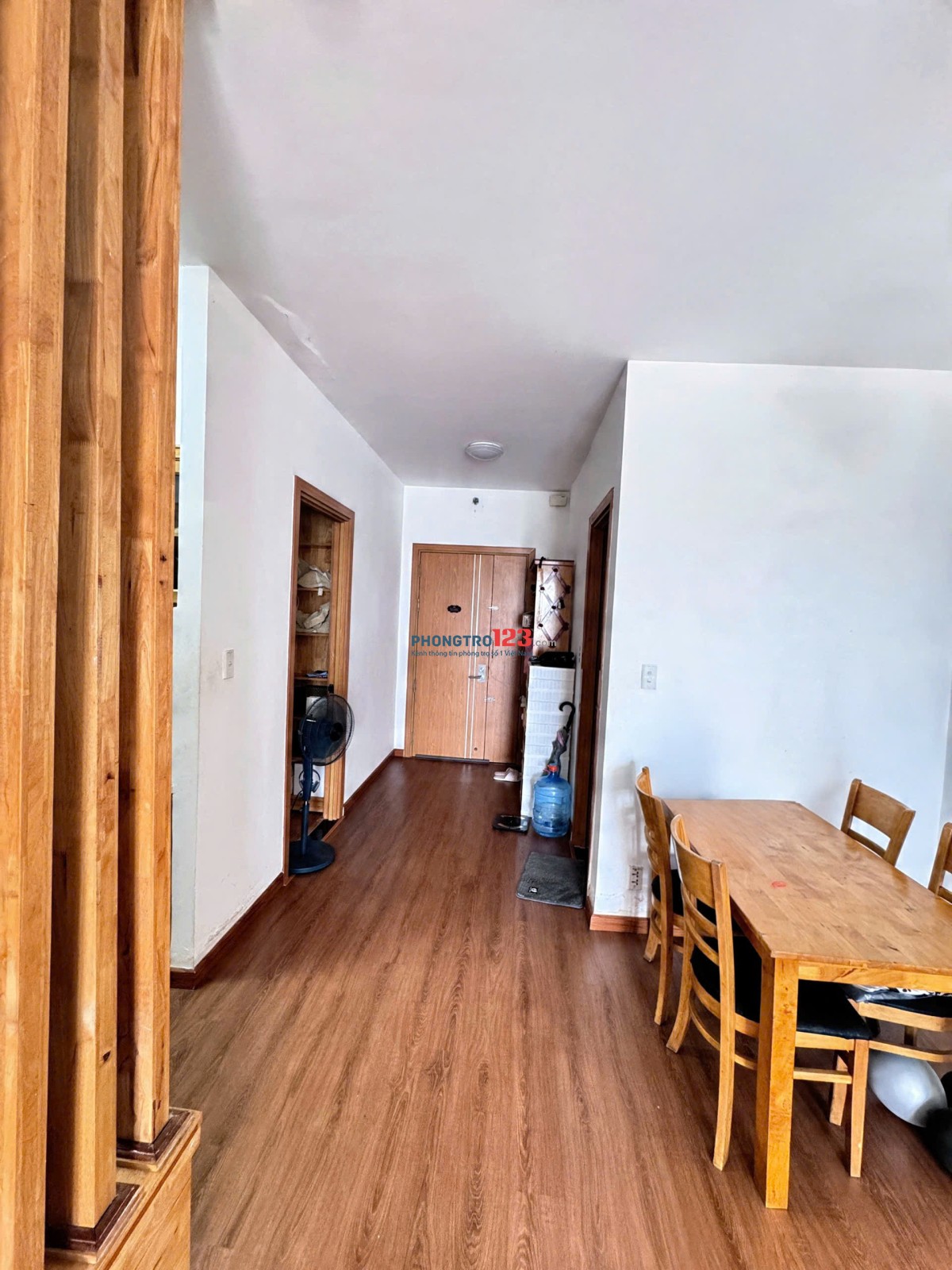 Chung cư Đặng Văn Ngữ, Phú Nhuận: căn 1p ngủ, 57m2, nội thất, 10tr/th