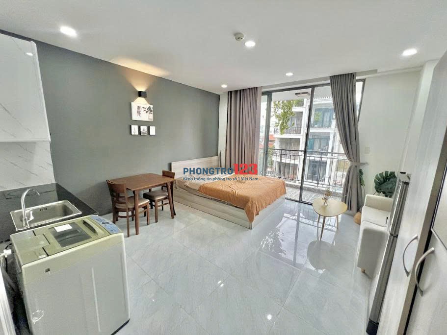 Cho thuê căn hộ studio, có hồ bơi - Đường Nguyễn Văn Đậu, Bình Thạnh gần Phú Nhuận, Quận 1 và Quận 3