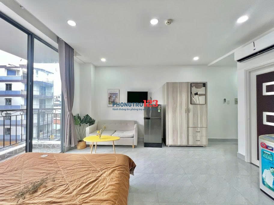Cho thuê căn hộ studio, có hồ bơi - Đường Nguyễn Văn Đậu, Bình Thạnh gần Phú Nhuận, Quận 1 và Quận 3