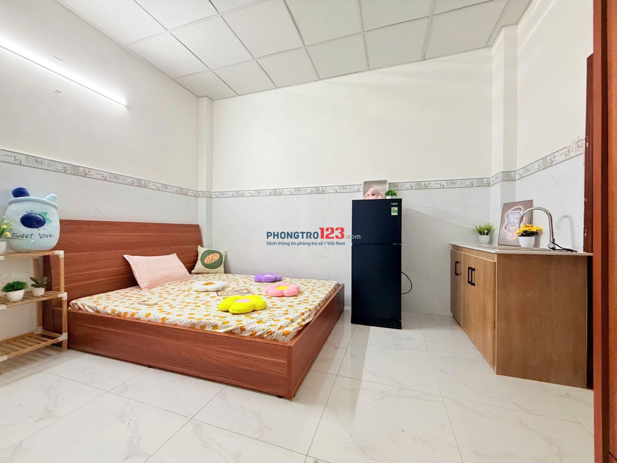 Cho Thuê Phòng Full Nội Thất Gần Toà Nhà Viettel - Vòng Xoay Dân Chủ - Đại Học Kinh Tế - ĐH Hoa Sen